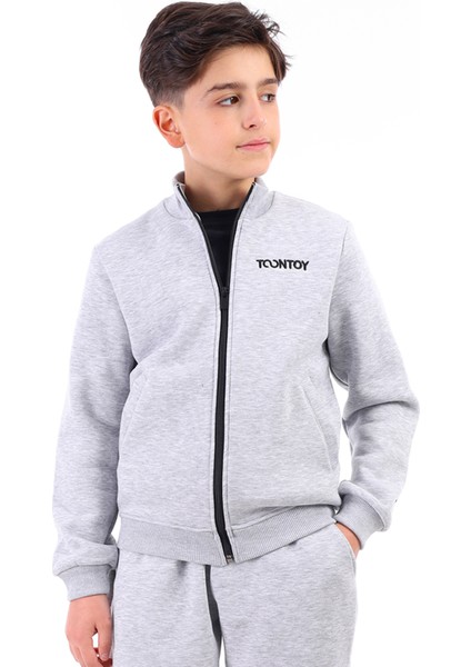 Erkek Çocuk Nakışlı Hırka