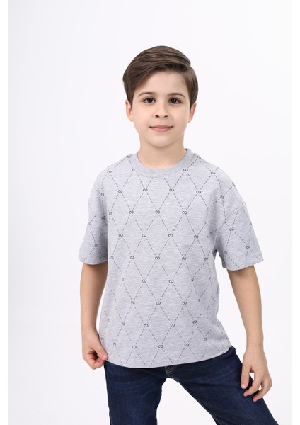 Unisex Çocuk Baskılı Tişört