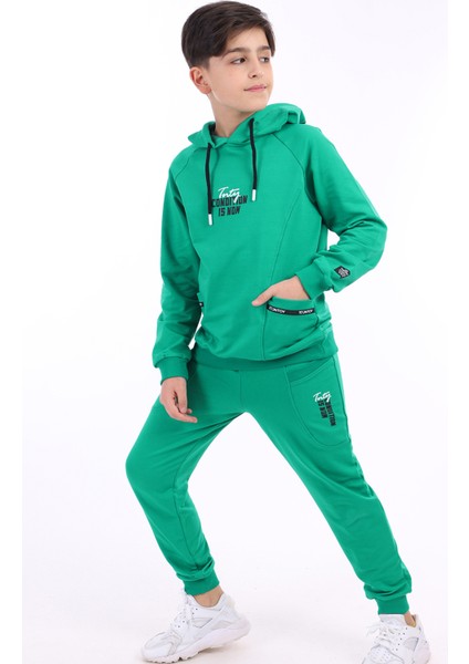 Erkek Çocuk Baskılı Eşofman Takım