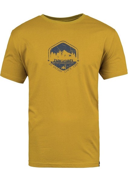 Ramone Baskılı Erkek T-Shirt Honey Honey - L