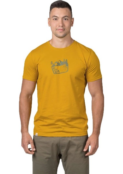 Ravi Baskılı Erkek T-Shirt Honey Honey - M modelleri