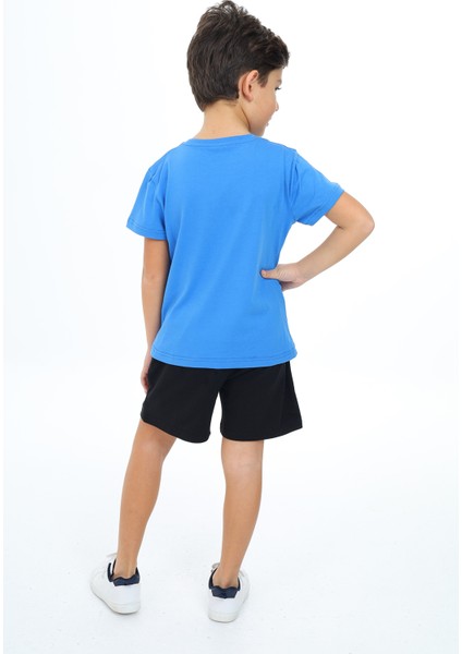 Erkek Çocuk Baskılı Şortlu Takım fırsatları