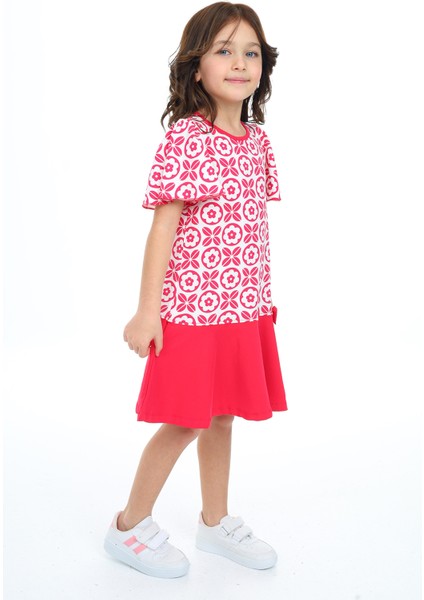 Kız Çocuk Baskılı Elbise modelleri
