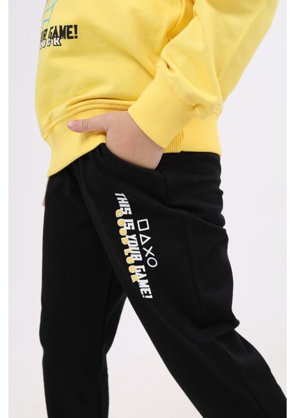 Erkek Çocuk Baskılı Eşofman Takım modelleri