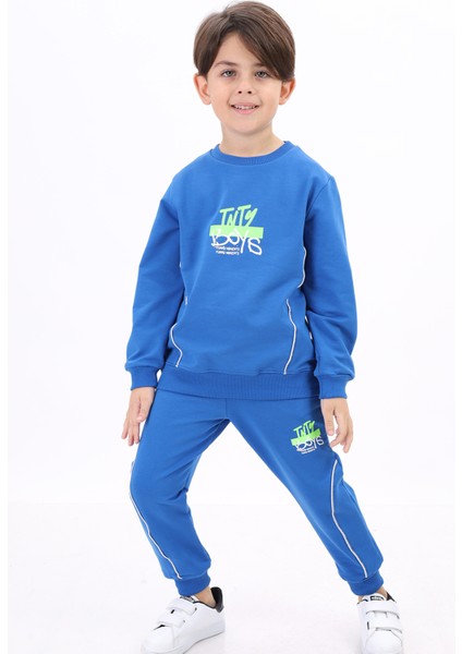 Erkek Çocuk Baskılı Eşofman Takım