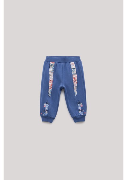 Bg Store Kız Bebek Mavi Eşofman Altı