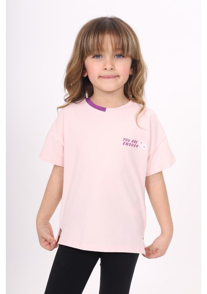 Kız Çocuk Baskılı Tişört