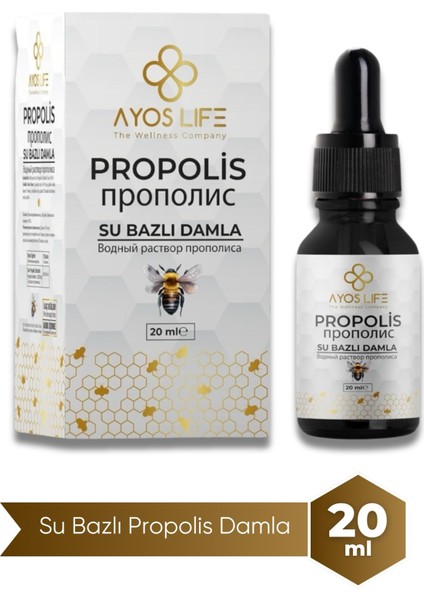 Ayos Life Su Bazlı Propolis Damla 20 ml