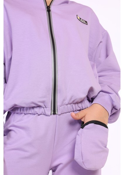 Kız Çocuk Cüzdan Detaylı Eşofman Takımı fiyatları