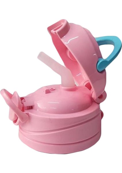Prenses Unicorn 500 ml Çocuk Suluk Matara Pipetli