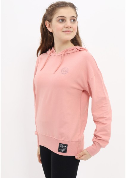 Kız Çocuk Nakışlı Sweatshirt