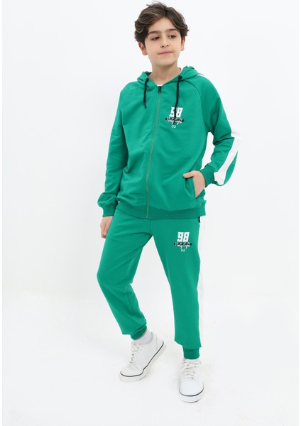 Erkek Çocuk Baskılı Eşofman Takım