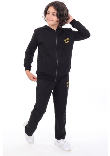 Erkek Çocuk 3lü Baskılı Eşofman Takım