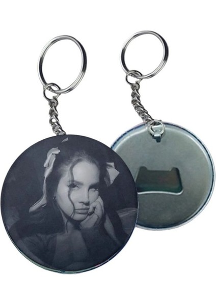 Major Selection Lana Del Rey Blvd Albüm Kapağı Logo Açacaklı Anahtarlık