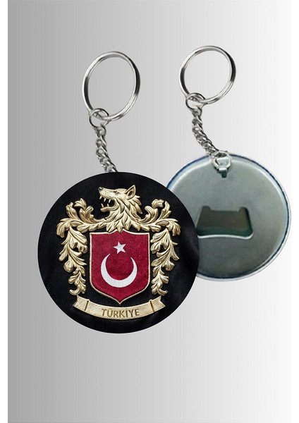 Major Selection Türk Bozkurt Arma Anahtarlık Açacaklı fiyatları