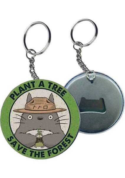 Major Selection Totoro Anime Buton Açacaklı Anahtarlık