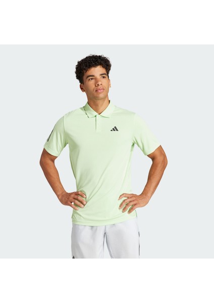 Adidas Club 3 Stripes Tennis Polo Erkek Tişört