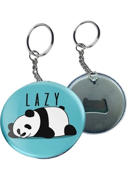 Sevimli Hayvanlar - Cute Animals Lazy Açacaklı Anahtarlık