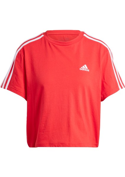 Sportswear IY4226 Essentials 3-Stripes Single Jersey Crop Top indirimleri