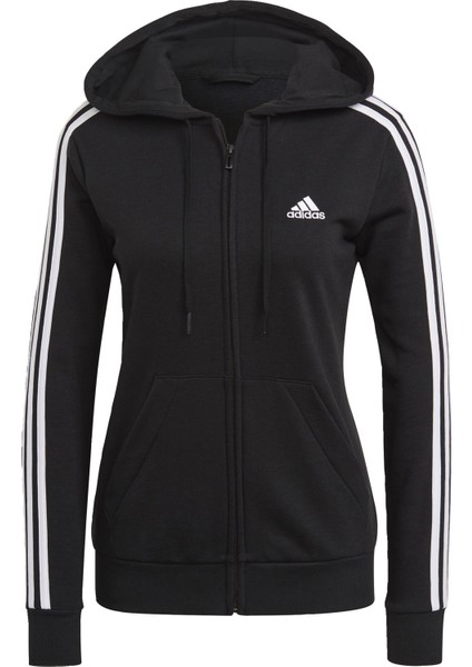 Sportswear GL0792 Essentials French Terry 3-Stripes Full-Zip Hoodie fiyatları
