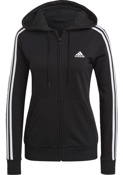 Sportswear GL0792 Essentials French Terry 3-Stripes Full-Zip Hoodie