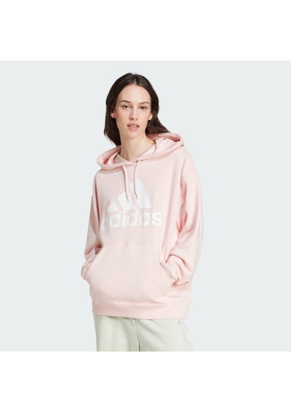 Adidas Sportswear IY4309 Essentials Big Logo Oversized French Terry Hoodie