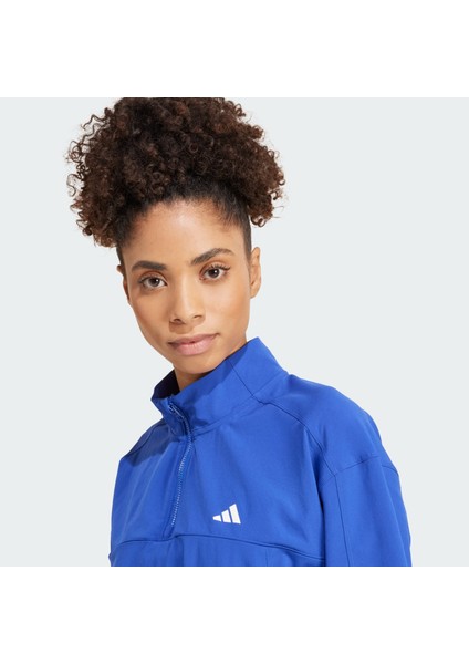 Performance IX1029 Aeroready Train Essentials Woven Quarter-Zip Track Jacket fırsatları