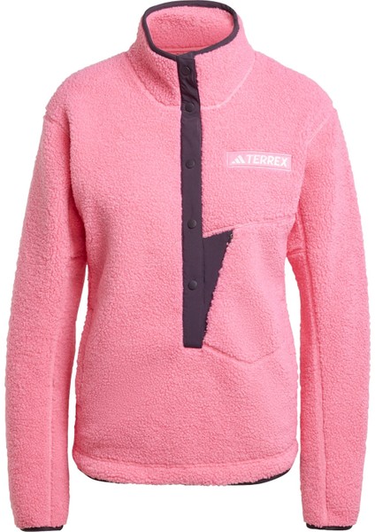 Terrex IW0226 Terrex Xploric High Pile Fleece Pullover Sweatshirt