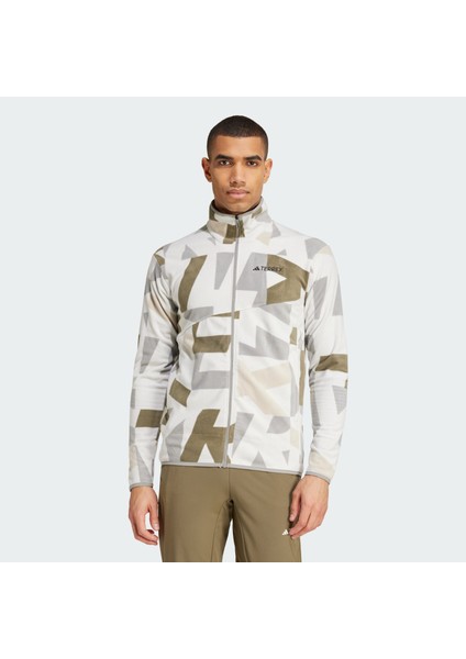 Terrex IX7719 Terrex Multi Printed Full-Zip Fleece Jacket