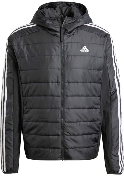 Sportswear IN7195 Essentials 3-Stripes Insulated Hooded Hybrid Jacket