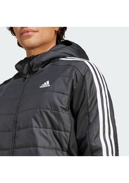 Sportswear IN7195 Essentials 3-Stripes Insulated Hooded Hybrid Jacket