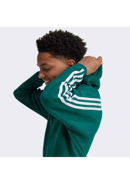 Adidas Sportswear IX3639 Future Icons 3-Stripes Full-Zip Hooded Track Top