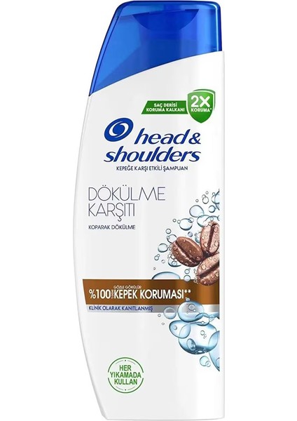 Head & Shoulders 330ml Sampuan 2 Si 1 Kafeın Etkılı