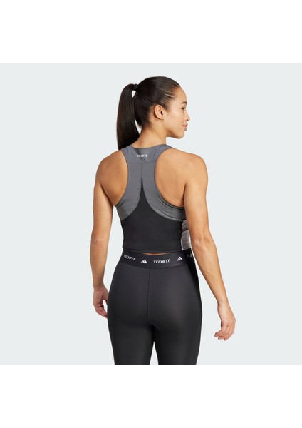 Performance IK7916 Techfıt Colorblock Training Crop Tank Top fiyatları