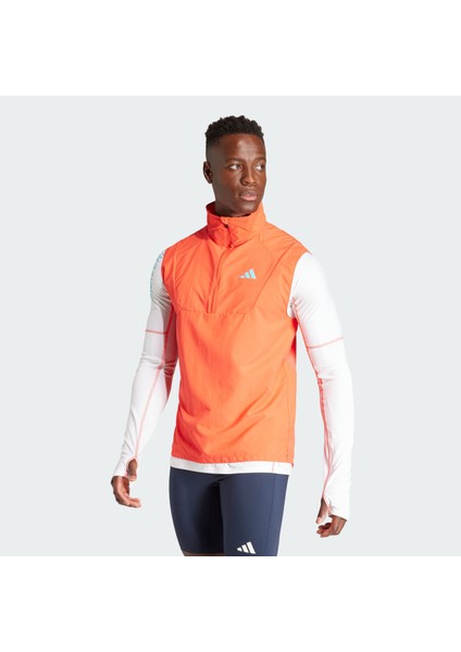 Performance IL1463 Adizero Half-Zip Running Vest