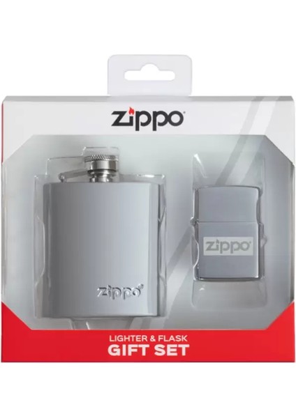 Çakmak 49358 Flask & Lighter Gift Set & Hediye Seti