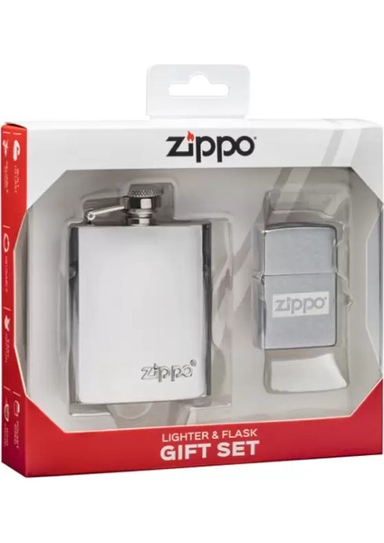 Çakmak 49358 Flask & Lighter Gift Set & Hediye Seti