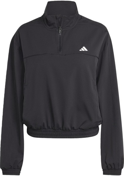 Adidas Performance HZ5636 AEROREADY Train Essentials Woven Quarter-Zip Track Jacket