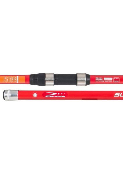 Amatrix 420 cm 150-200G Atarı Karbon Surf Olta Kamışı fiyatları