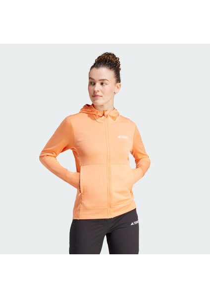 TERREX IQ3729 TERREX XPERIOR LIGHT FLEECE HOODED JACKET