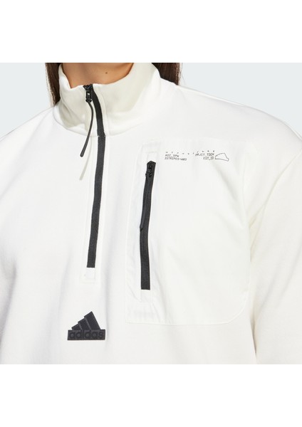 Sportswear IV7417 City Escape Fleece Half-Zip Sweatshirt fırsatları