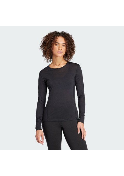 TERREX HZ8557 Terrex Xperior Merino 150 Baselayer Long Sleeve Tee