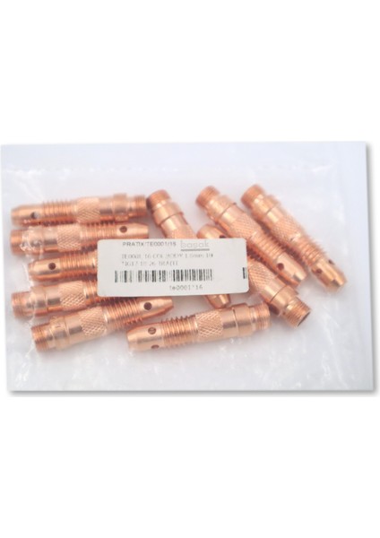 TE0001/16 1,6 mm Tig Collet Body-Süzgeç 10N31 Trafimet fiyatları