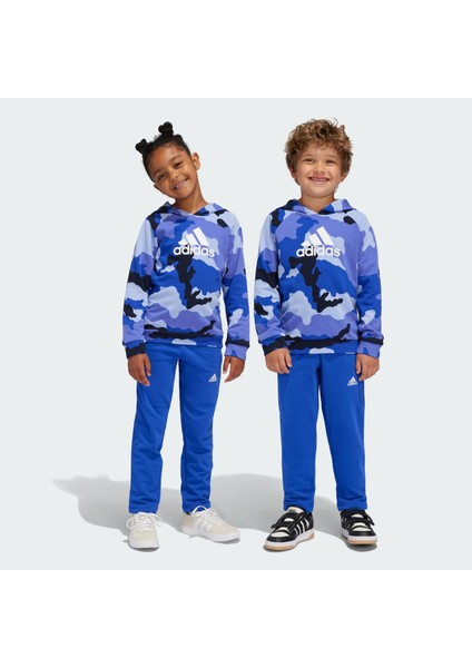 Sportswear IY4301 Essentials Allover Print Hoodie Set Kids