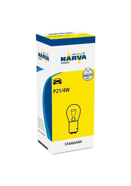 Narva Ampul 12V 21/4W 1016 Yakın Tırnak P21/4W