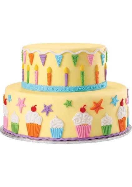 Doğum Günü Silikon Kalıp Çikolata Sabun Kokulu Taş Mum Epoksi Kenar Kalıbı fiyatları