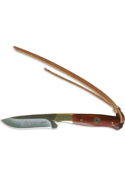 Caping Bıçak, Wood With Leather Sheath