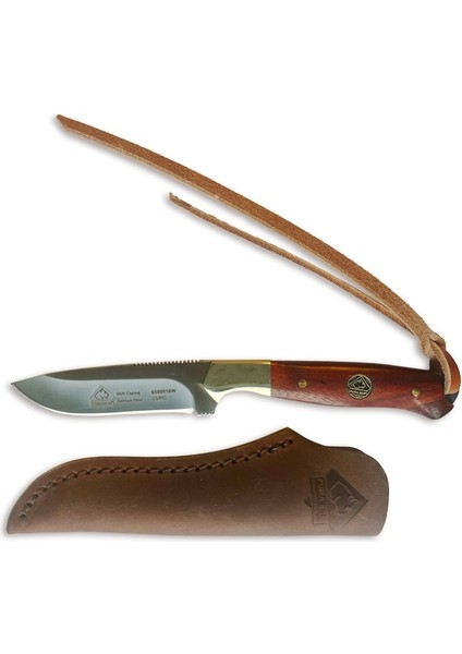 Caping Bıçak, Wood With Leather Sheath fiyatları