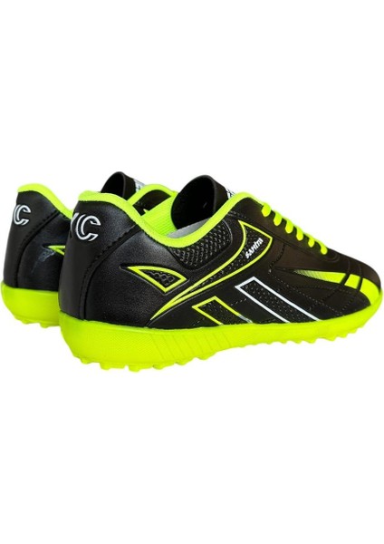 Erkek Halı Saha Futbol Ayakkabısı SİYAH - SARI