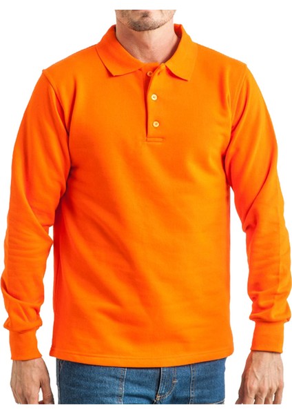 Relaxia Polo Yaka Gri Sweatshirt indirimleri
